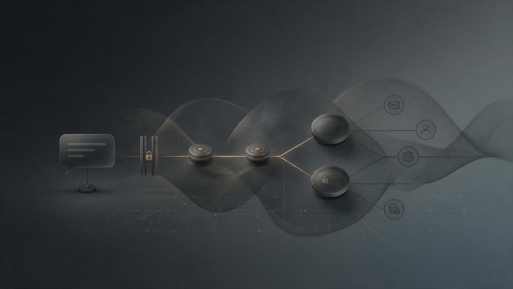 AI Agent Action Dispatching and Authority Boundaries